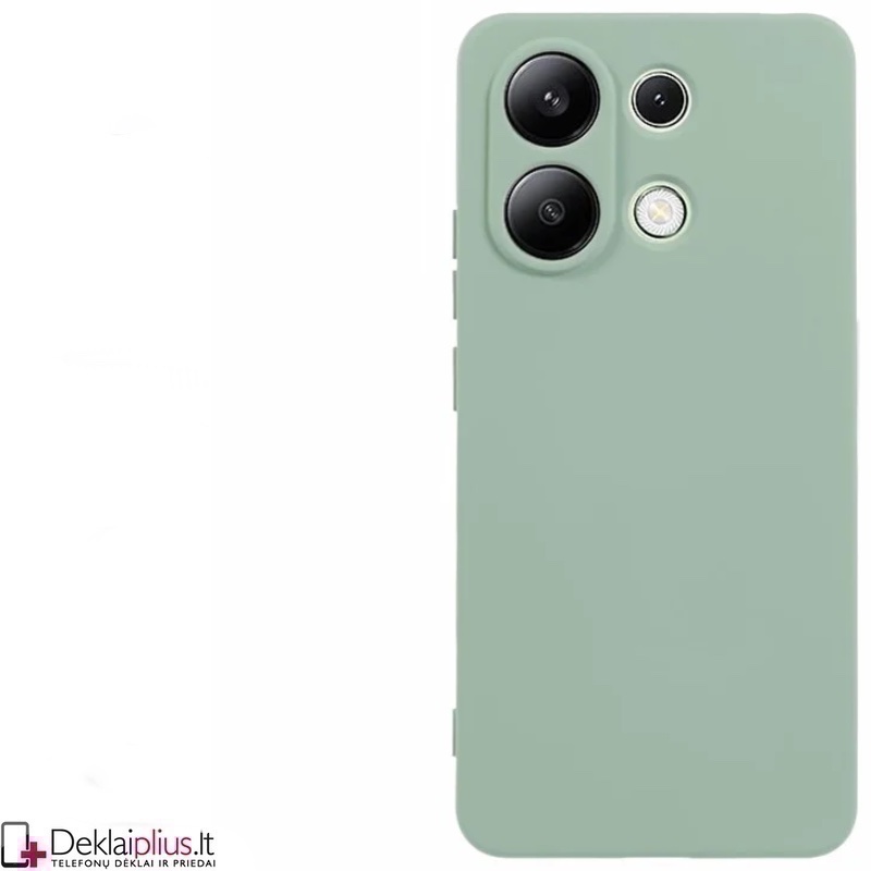 Liquid Air silikoninis dėklas su kameros apsauga - šviesiai žalias (Xiaomi Redmi Note 13 Pro 4G/Note 14S/Poco M6 Pro 4G) Liquid Air silikoninis dėklas su kameros apsauga - šviesiai žalias (Xiaomi Redmi Note 13 Pro 4G/Note 14S/Poco M6 Pro 4G)